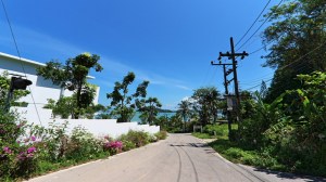 位于波湾的5Rai局部海景地块