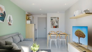 Noon Village Tower Condo Phase 1 Chalong - 2 卧/2 浴