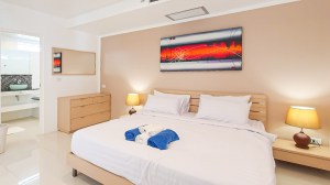 外国永久业权海景日落广场公寓卡隆 - 2 卧/2 浴