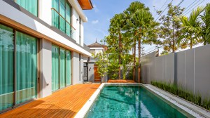 The Teak Pasak Phase 1 的时尚别墅 - 3 卧/3 浴