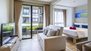 邦涛海滩附近舒适角落公寓 - 1 卧/1 浴