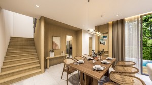 切尔恩塔莱 (Cherng Talay) 适合家庭入住的泳池别墅 - 4 卧/4 浴